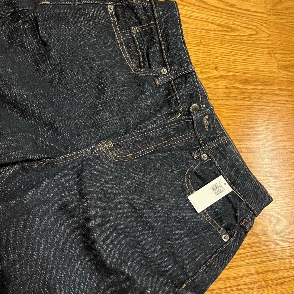 NWT Old Navy Dark Wash Straight Jeans - Picture 3 of 5